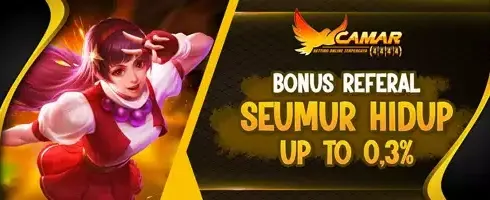 Bonus Referral Seumur Hidup 0.3% promotion banner